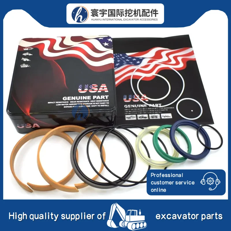 

Hydraulic Oil Seals 550-42842-50-80 Model Repair Kit Is Suitable Compatible with Excavator Excavator Accessories Machinery