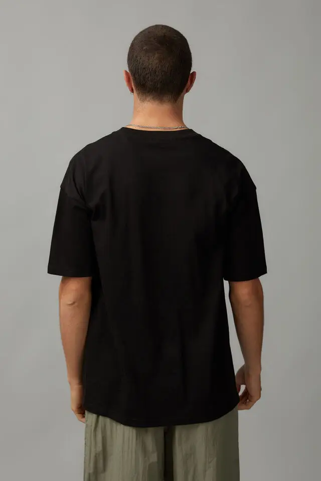 New DIY 320gsm Custom LOGO 100% Cotton Good Thick Oversize Heavy Weight T-shirt for Men Short Sleeve Solid Color Large Size