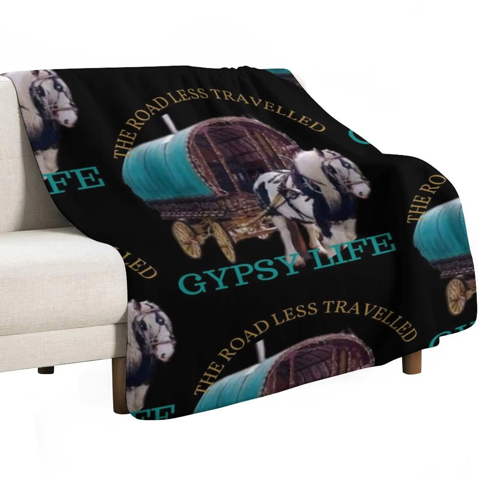GYPSY CARAVAN , Throw Blanket Hairy blankets ands blankets and throws Winter beds Fashion Sofas Designers Blankets