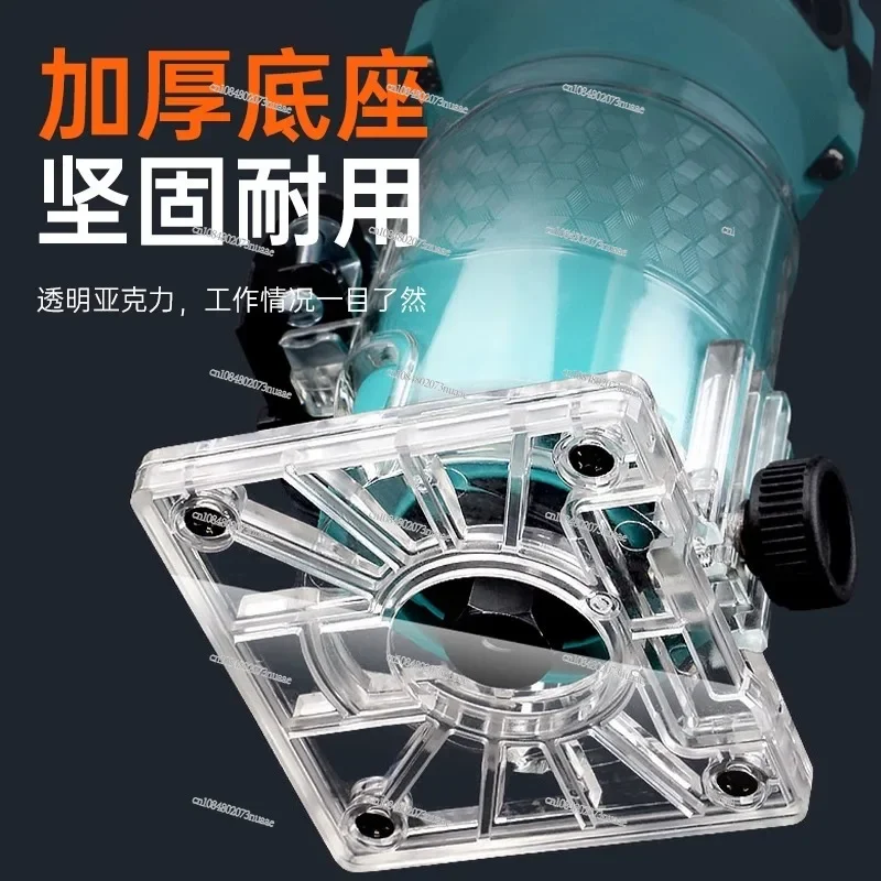Trimming Machine Flip-chip Aluminum-plastic Plate Slotting Woodworking Sewing Machine Multi-functional Hole Opener