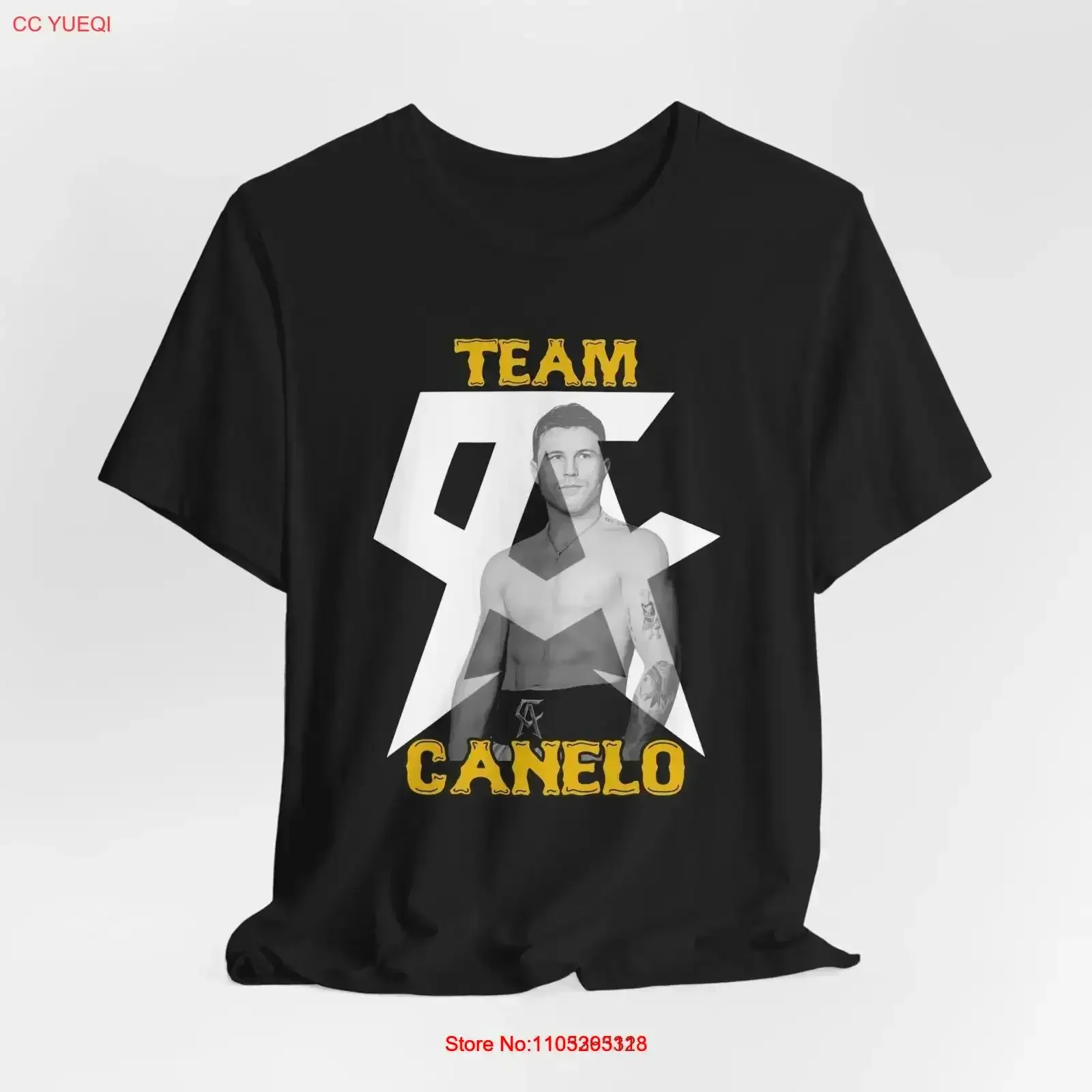 Team Canelo Alvarez T Shirt vintage Washed Versatile graphic Top For Everyday Wear Stretched homme Soft fashion Casual vintage