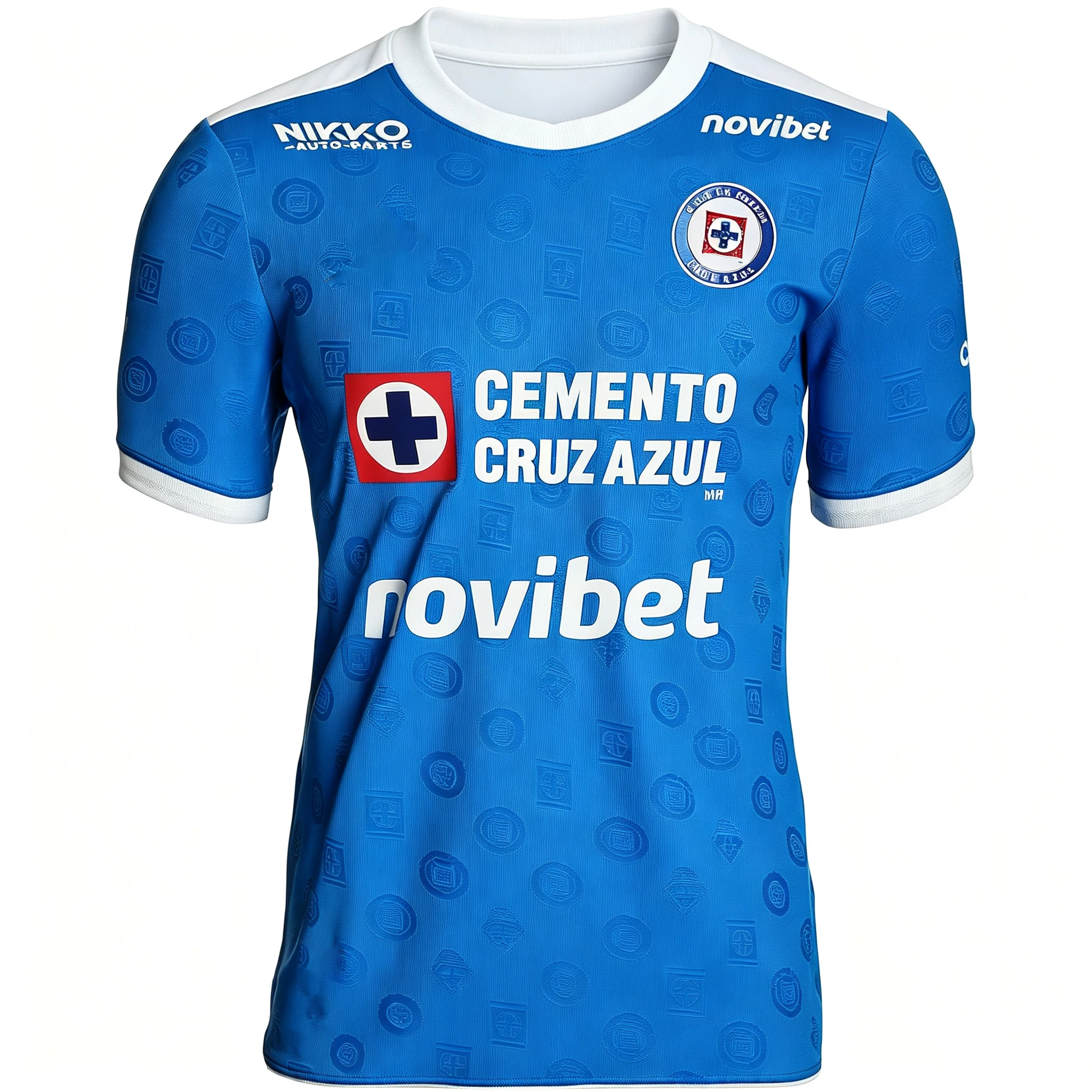 2026 Cruz Azul 3D Printed Football Jersey Men's Summer Quick Drying Breathable Short Sleeved T-shirt Family Matching Clothing