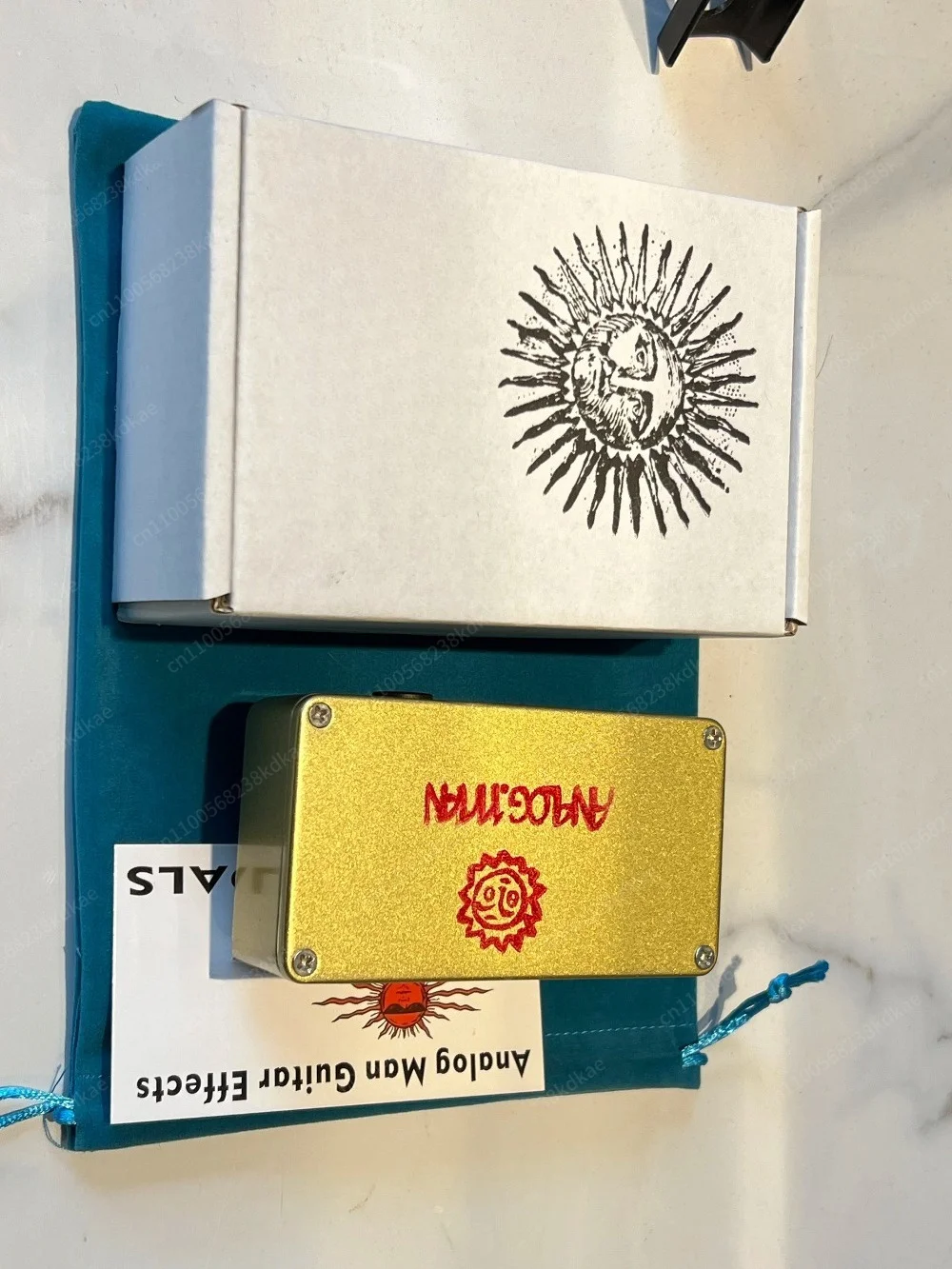 Hand‑Built Electric Guitar Stompbox, Fuzz Overdrive Distortion Multi‑Effect Pedal with BC108 Transistor