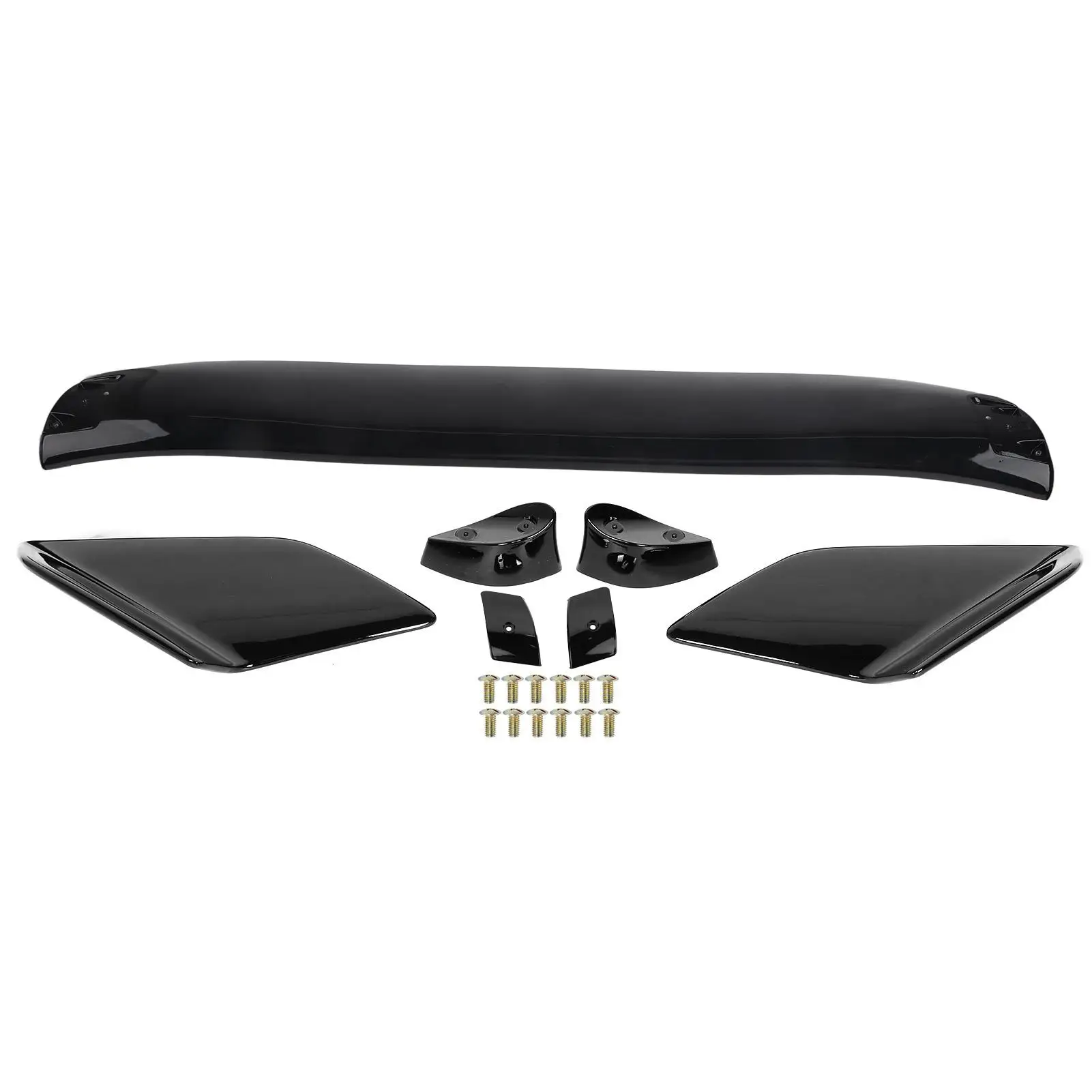 

Glossy Black for type -R Style Trunk Spoiler Wing Fit for Honda civic Hatchback 2016-2020 Auto Accessories