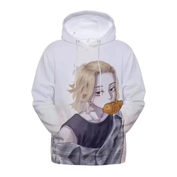 Sudadera con capucha con estampado 3D de Los Vengadores de Tokio para hombre y niño, jersey de manga larga de gran tamaño, estilo Harajuku, Unisex