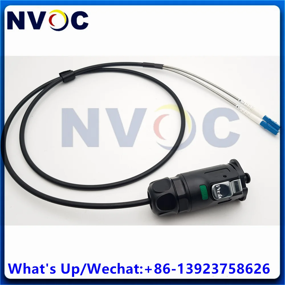 

LP24 Fiber Optic Plug LC Aviation LCUPC Two Core Single-mode Waterproof Industrial 1/2M 2Cores Duplex Patch Cord Cable Connector
