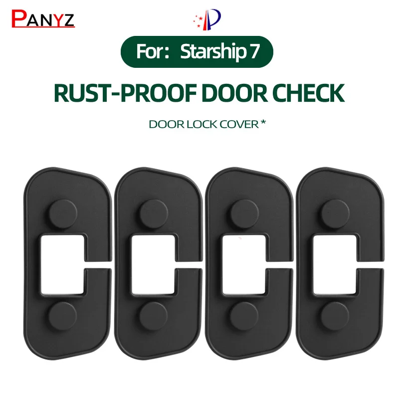 

For Starship 7 Door Limiter ABS Protection Cover Door Lock Buckle Cover Modification Model Silicone Door Arrester Pads