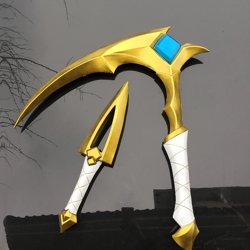 

Akali Sickle Dagger LOL KDA Cosplay Weapon Prop KDA EVA Handmade Prop Halloween Christmas Cos Prop Kid Gift