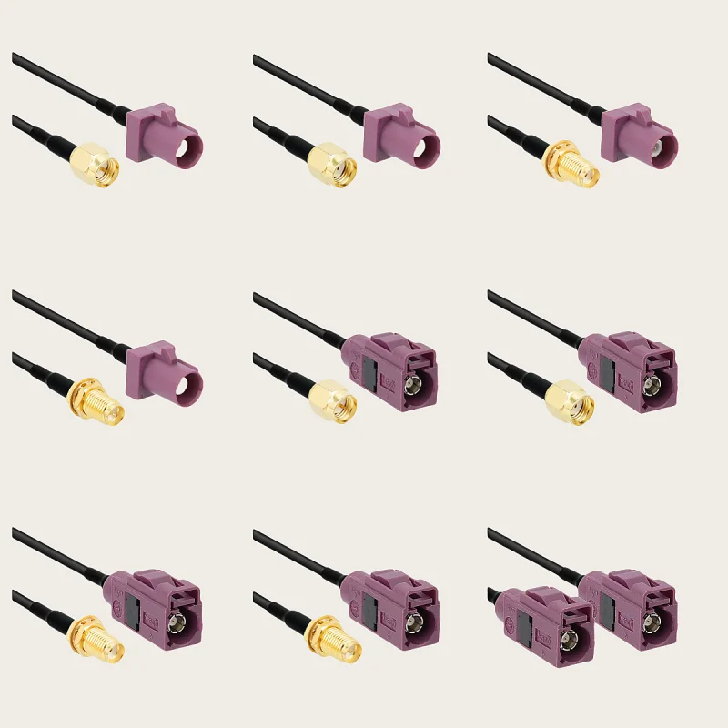 

Fakra D Male/Female to SMA Male/Female GPS Antenna Fakra D Extension Cable Coax Connector Pigtail Cable RG174