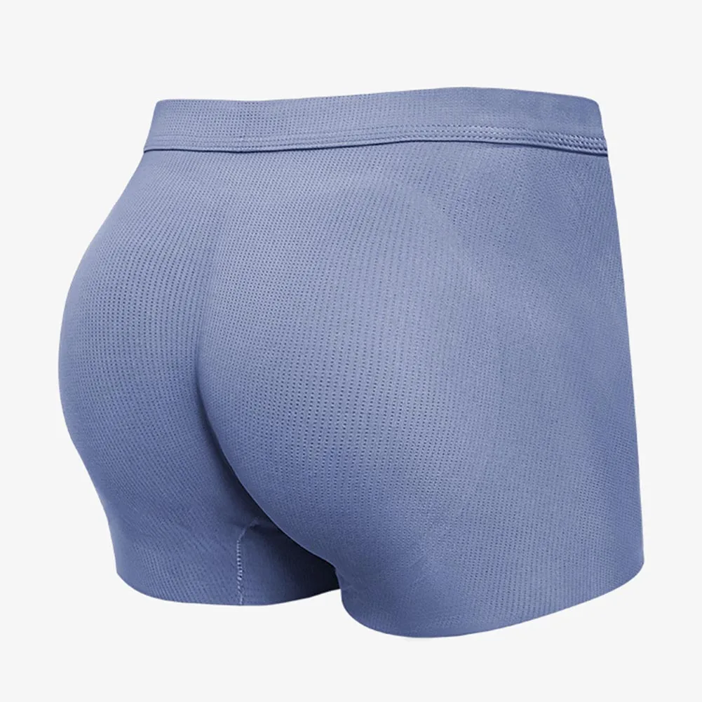 Männer Höschen Sexy Hüfte Butt Lifter Enhancer Briefs Gepolsterte Ausbuchtung Beutel Unterwäsche Mann Elastische Höschen Shapewear Atmungsaktive Unterhose