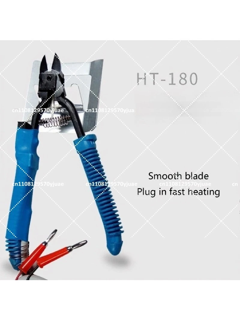 Electric Heat Scissors Thermal Cutter for Handicrafts, Cutting Tool with Power Supply, Side Cutter Pliers