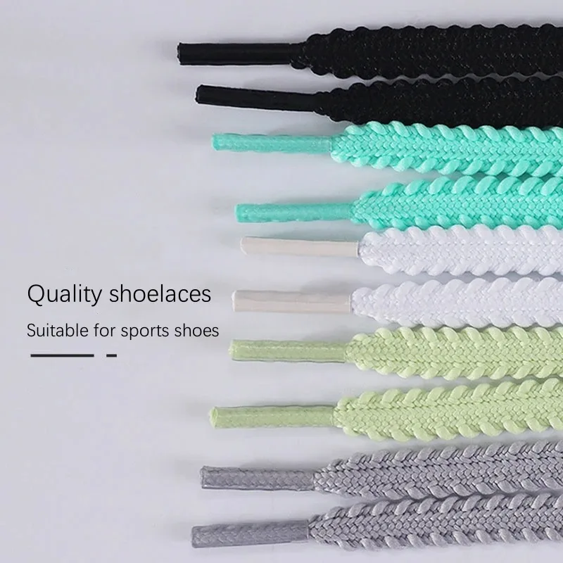 men and women sneakers High quality solid color shoelaces Outdoor walking casual shoelaces length 120/140/160cm Shoe accessories