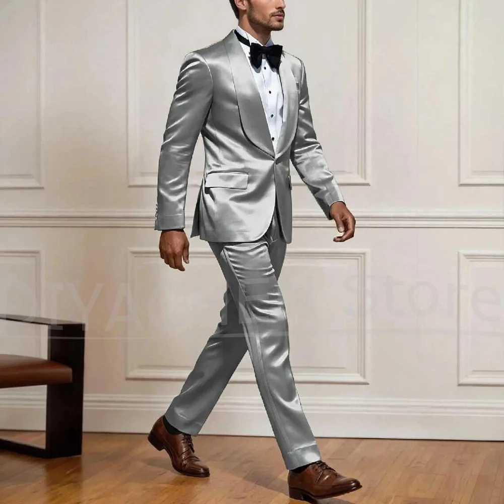 Блестящий атласный мужской кос – обзор и цена Men'S Formal Evening Wear