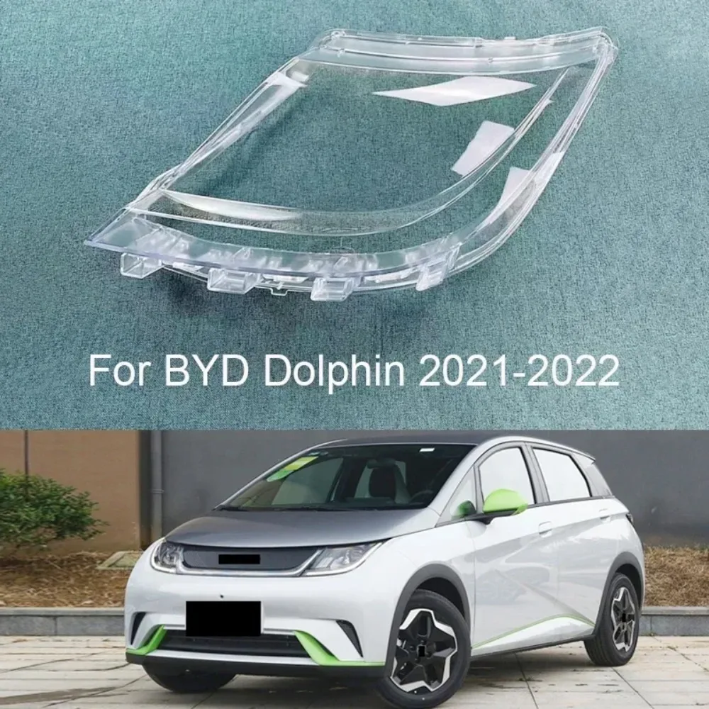 For BYD Dolphin 2021-2022 Car Headlight Shell Headlight Cover Headlamp Lens Headlight Glass Auto Shell Cover