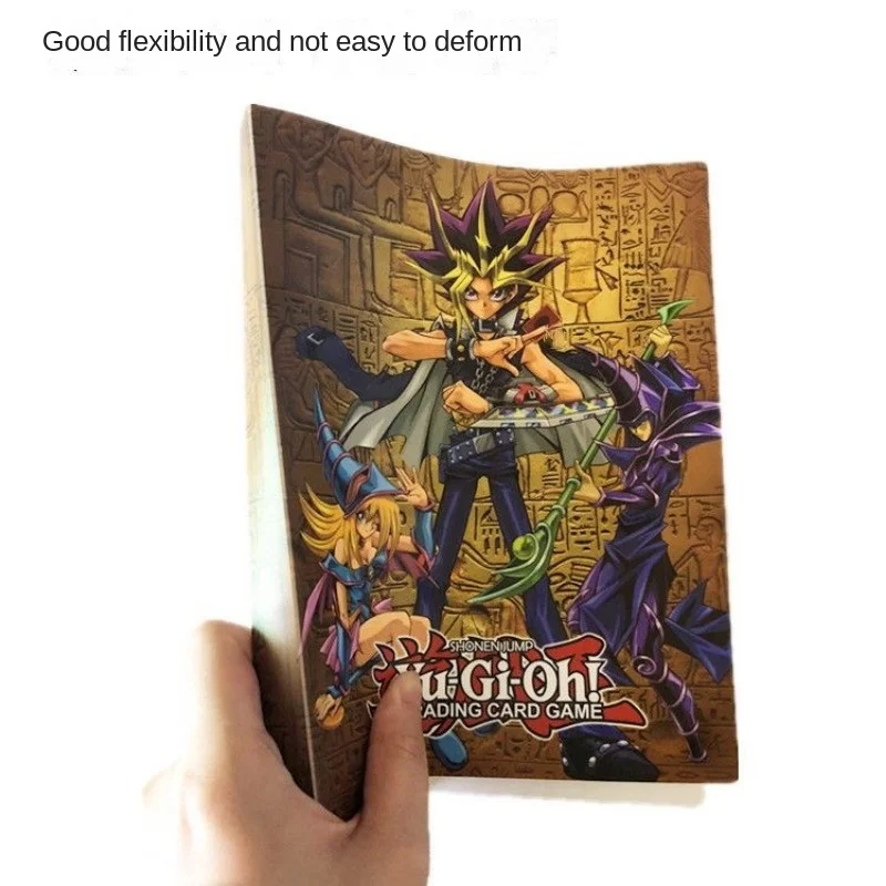 PVC 80Pcs Yu-Gi-Oh! Anime Yugi MutoJoey Joey Wheeler Card Album Cartoon Holder Collectible Album Card Kids Toys Gifts Bandai