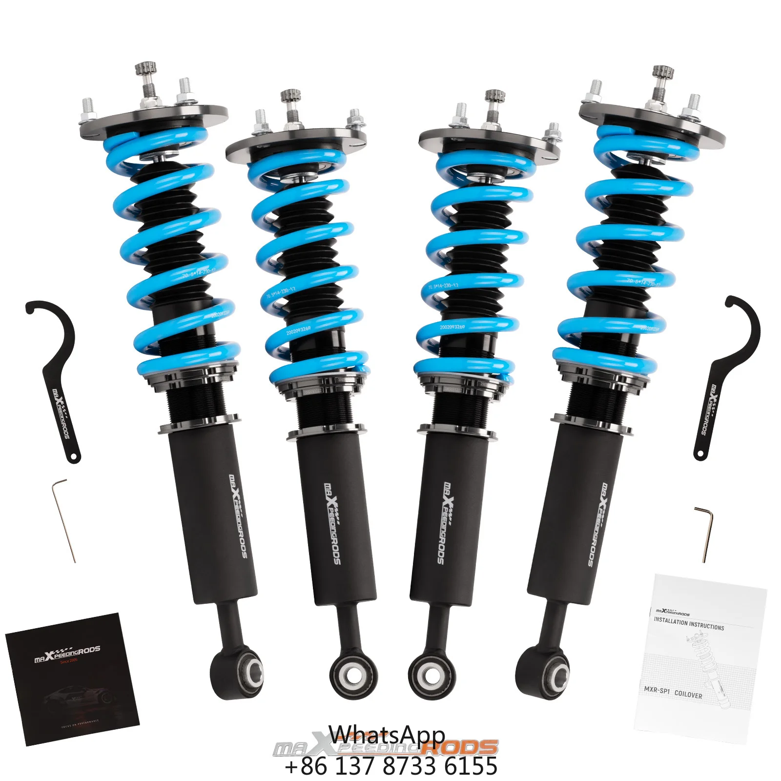 Coilovers Shock Absorber Kit For Lexus LS430 2001-2006 USA Toyota UCF30 Lowering Kit