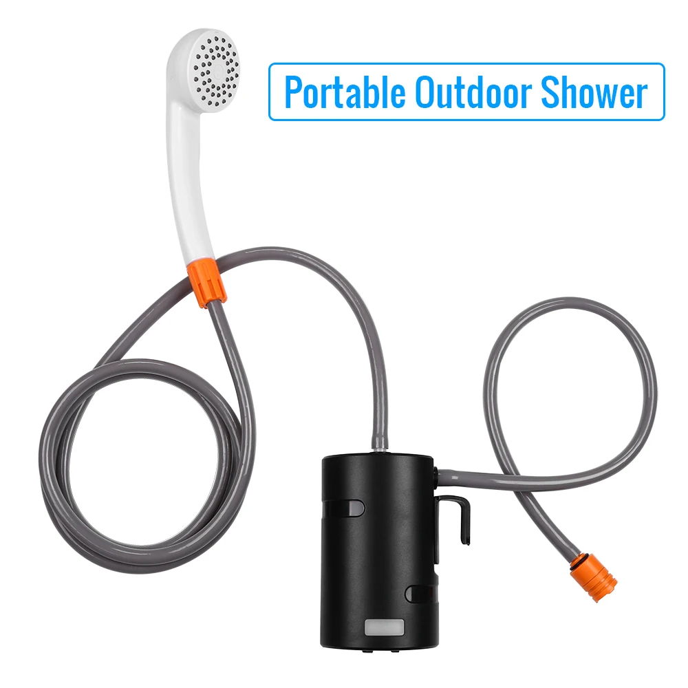 

Portable Outdoor Shower Camping Shower USB Rechargeable 4400mAh Battery Powered Shower Pump for Family Camp/Hiking/Backpacking