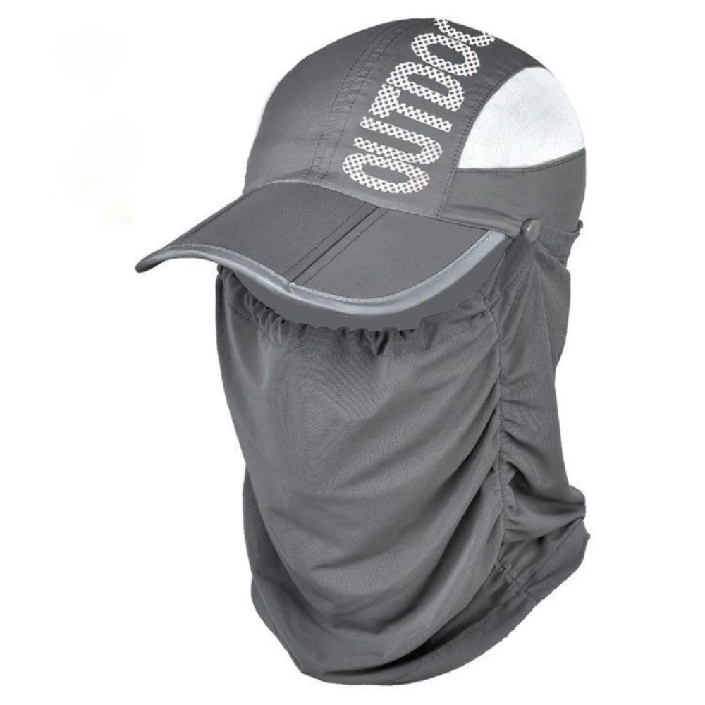 Protezione per il collo Protezione per il collo Berretto solare Protezione UV ad asciugatura rapida Protezione per il viso Cappello parasole antivento rimovibile Raccolta di tè