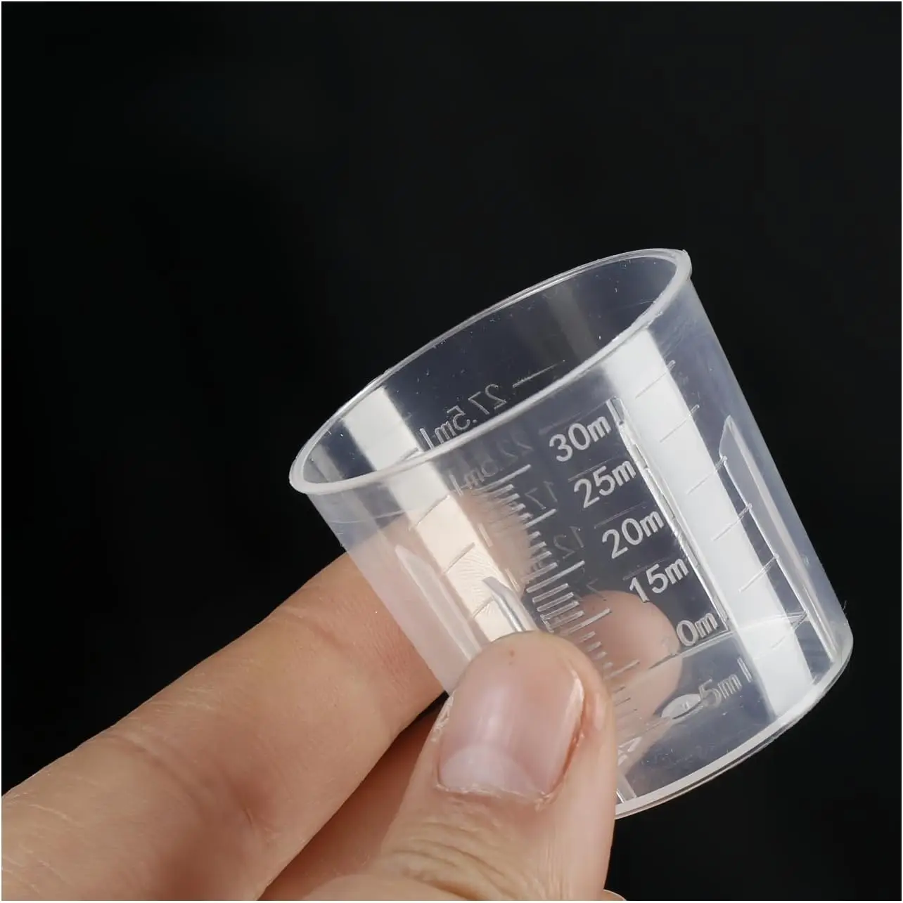 

Мерные стаканчики без BPA, 30 мл, 10 шт. – Прозрачные, с двойной шкалой, для кухни, лаборатории, рукоделия