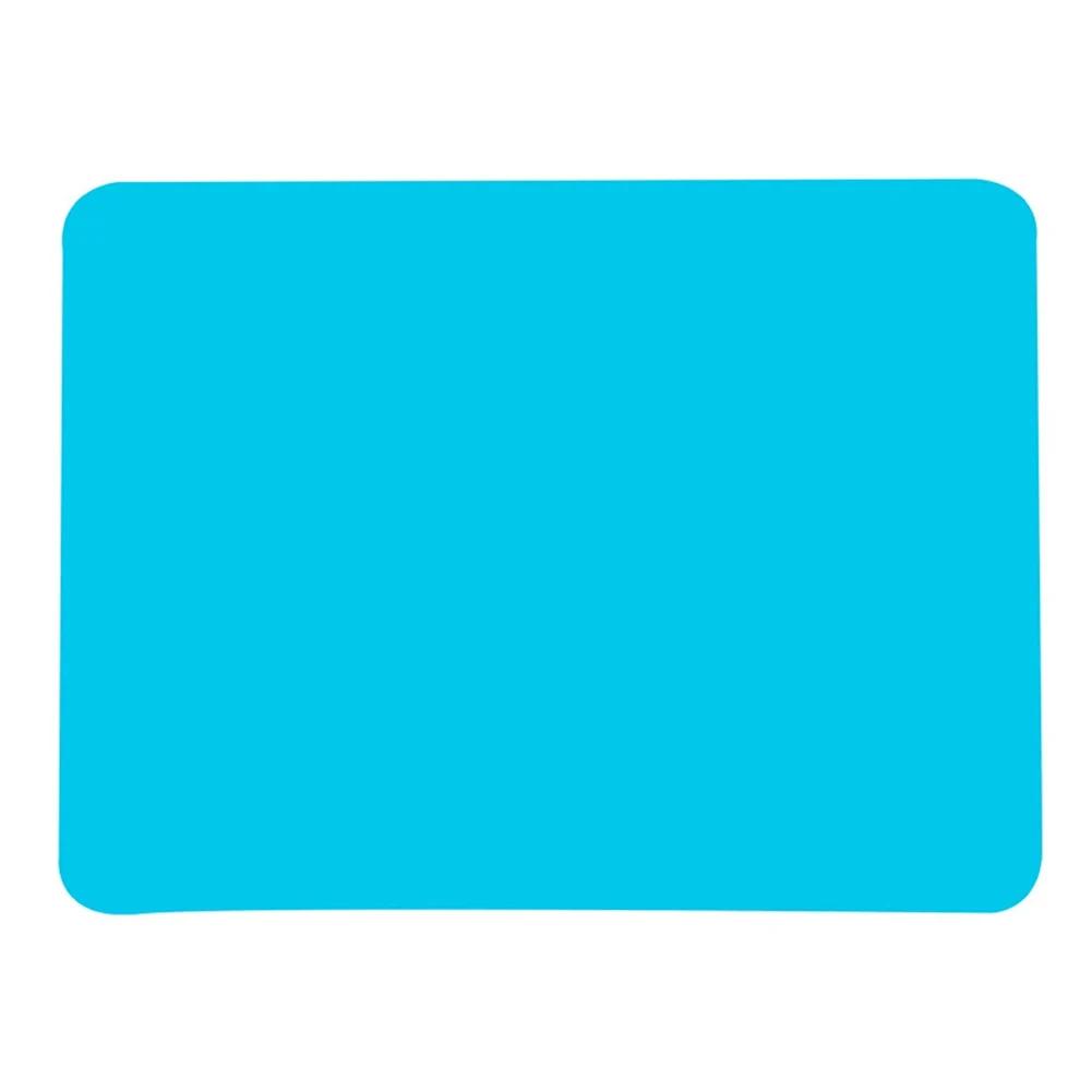 Set of 3 Silicone Mats Colored for Cups and Pots Table Mats Size 40 by 30 Centimeters with Matte Bottom for Stability