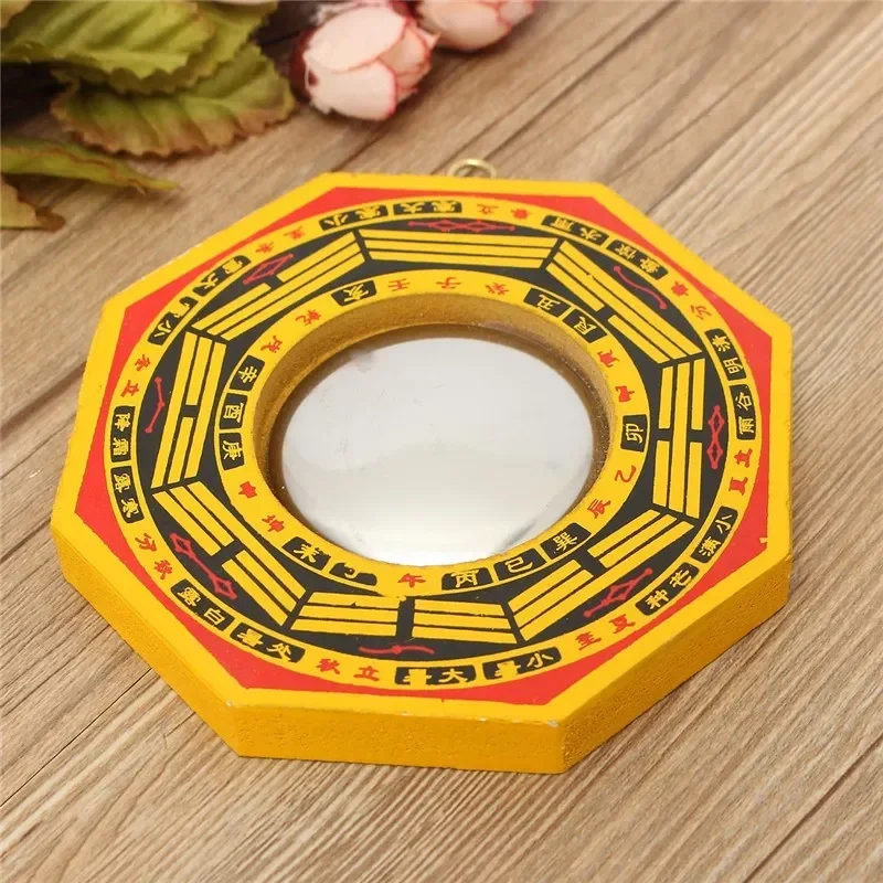 Lucky Chinese Dent Convex Bagua FengShui Mirror Taoist Talisman Energy Home Decoration Ornament