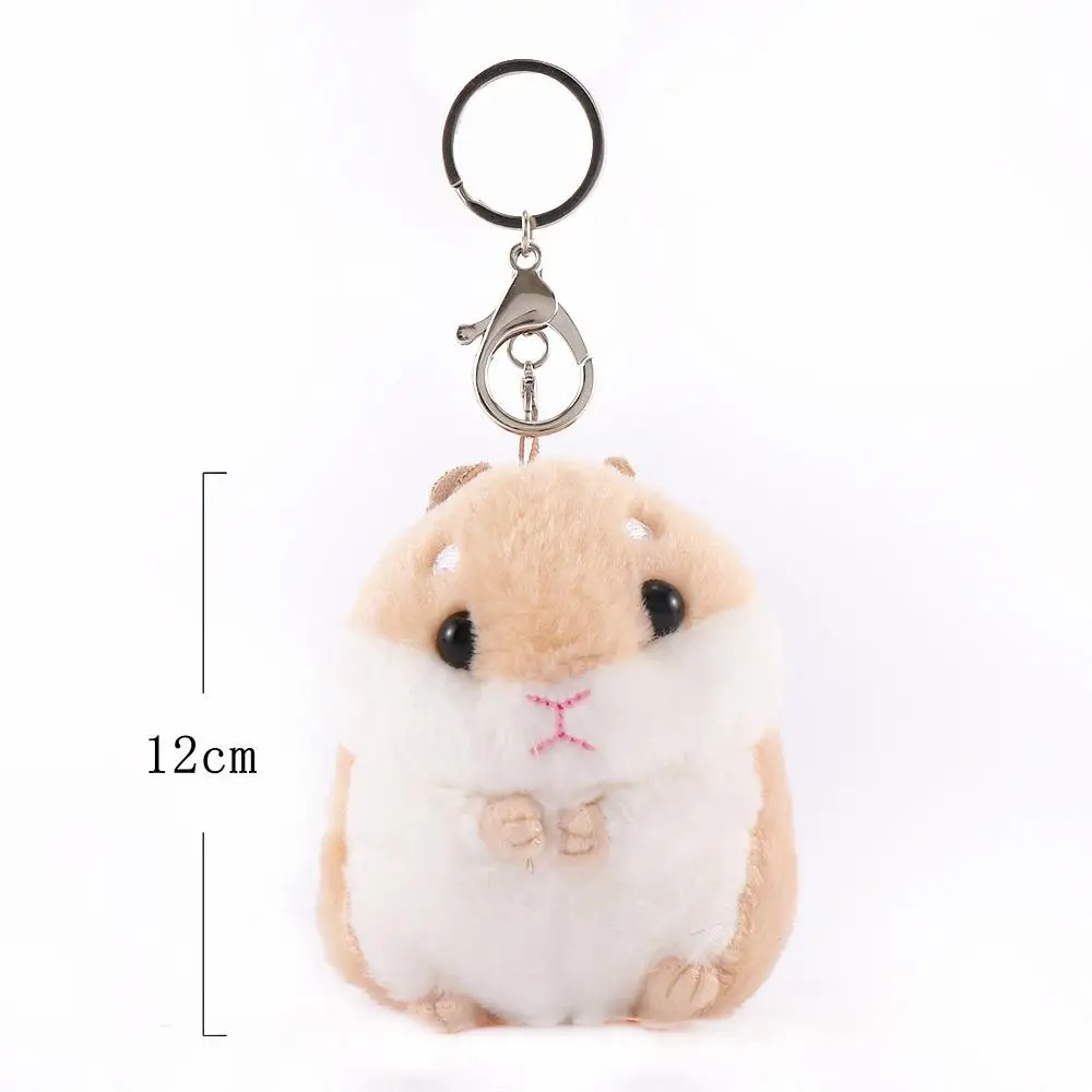 Cartoon Stuffed Soft Plush Cute Mouse Toy Hamster Doll Birthday Gift Key Chain