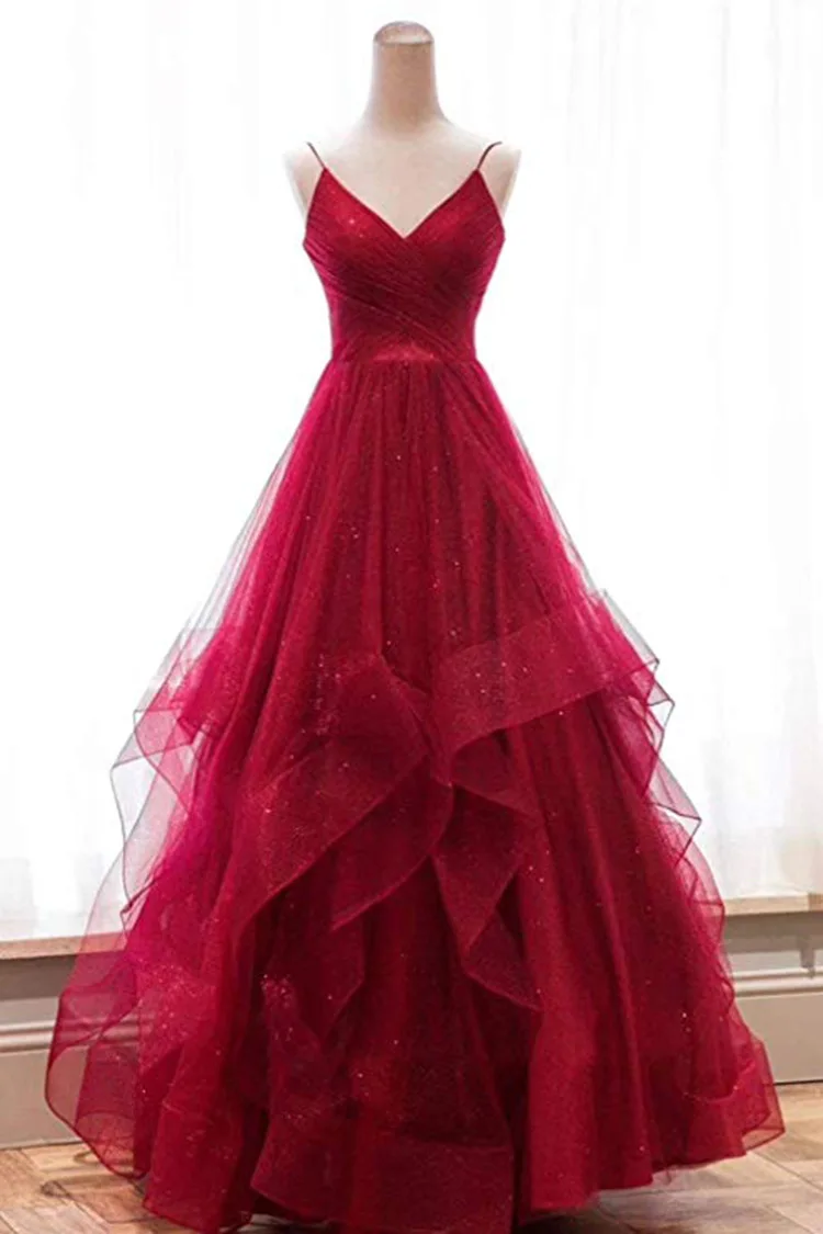 

2024 New Spaghetti Strap Quinceanera Dresses Elegant Sequin Evening Dress Sexy V-neck Ball Gown Luxury Prom Gown Ashley Gloria