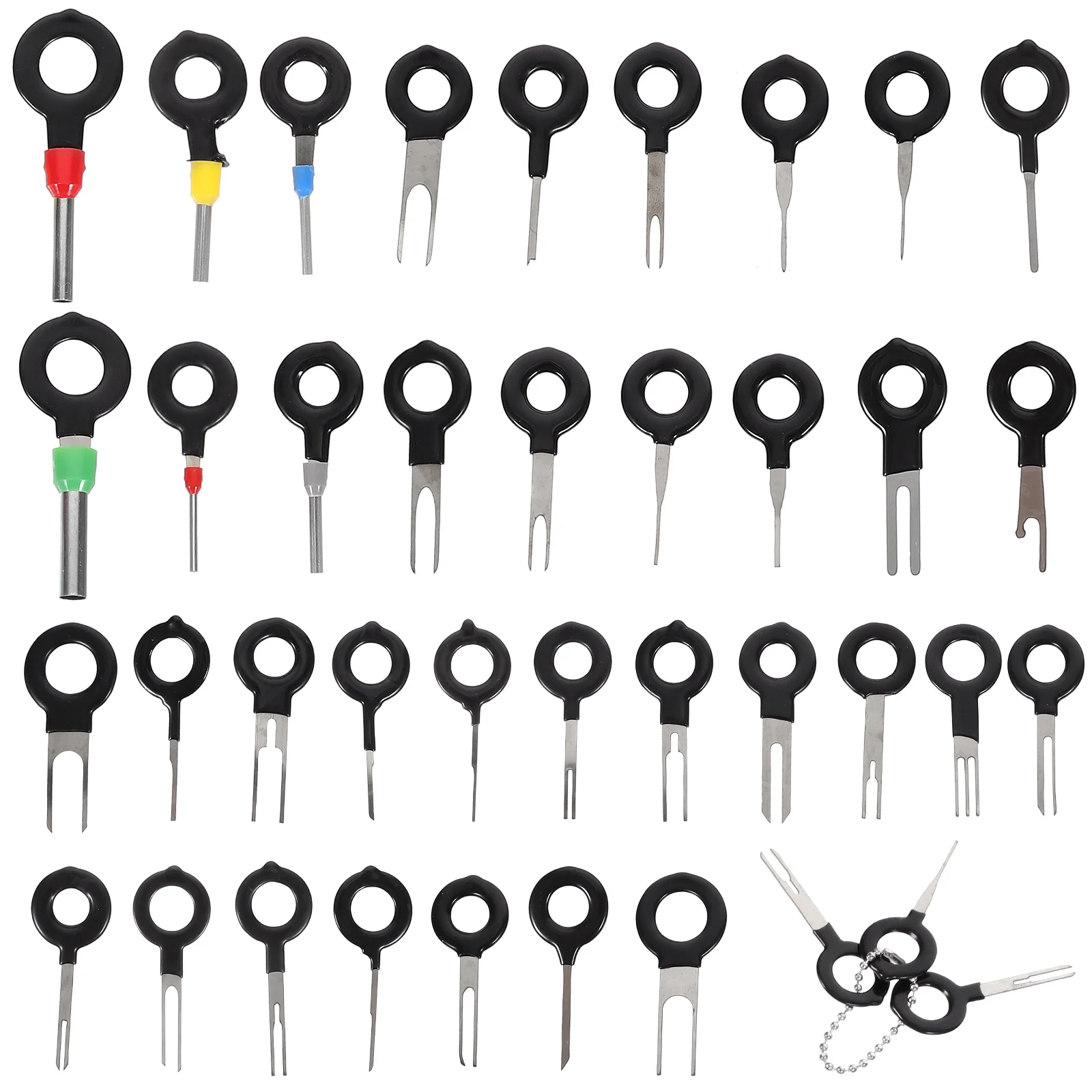 

39Pcs Terminal Connector Pin Release Extractor Puller Car Wiring Crimp Removal Repair Tools for Automotive Electrical