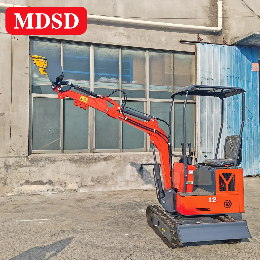 무료 배송 미니 굴삭기 1.2톤 1.5톤 유압 굴삭기 유로 5/EPA 맞춤형 가정용 농장용 소형 굴삭기 판매