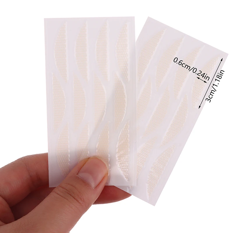 10Sheets/120Pcs Invisible Eyelid Sticker Lace Eye Lift Strips Lash Tape Double Eyelid Tapes Adhesive Stickers Eye Tapes Tools