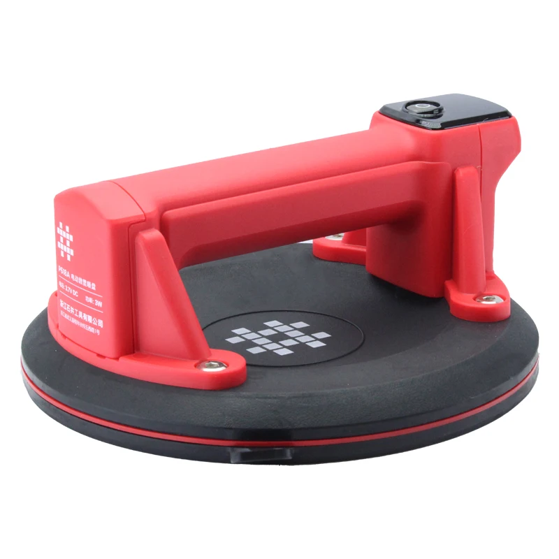 

8-Inch Heavy Duty Electric Vacuum Glass Lifter with Iron Suction Cups for Glass Brick Marble Electric Vacuum Cups