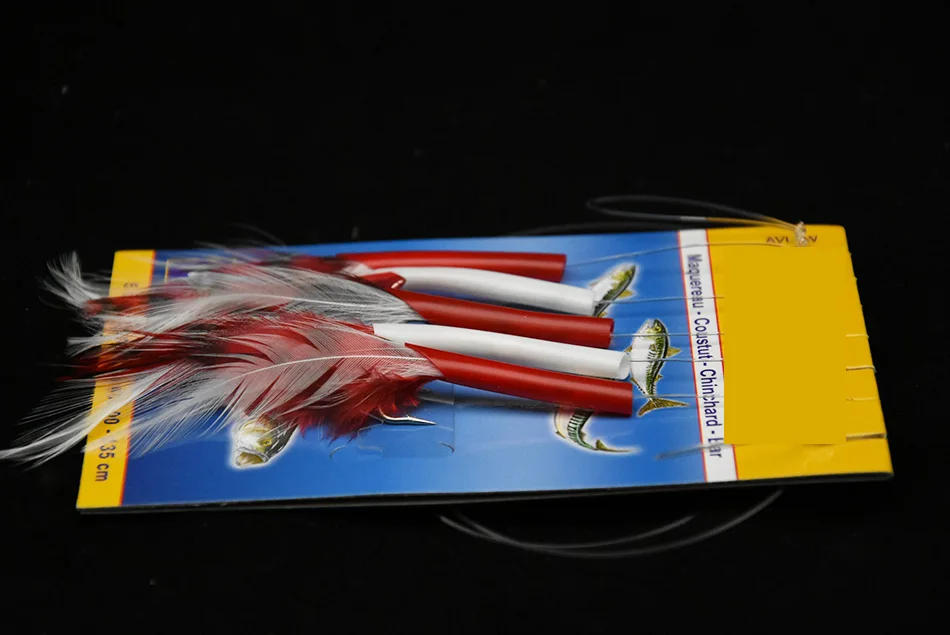 Mr.Lurion 20 Packungen Mack Flash Angelhaken, Sabiki Rigging Meeresangel-Zubehör für Großmakrelen-Schleppangeln – Detail 7