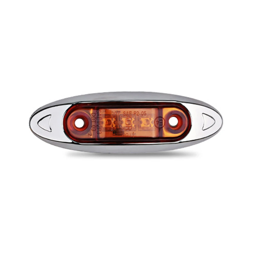 Motorcycle Lighting Accessory Reflector Practical Side Lights Yellow Motorcycle for clearance Lights LED Light Type