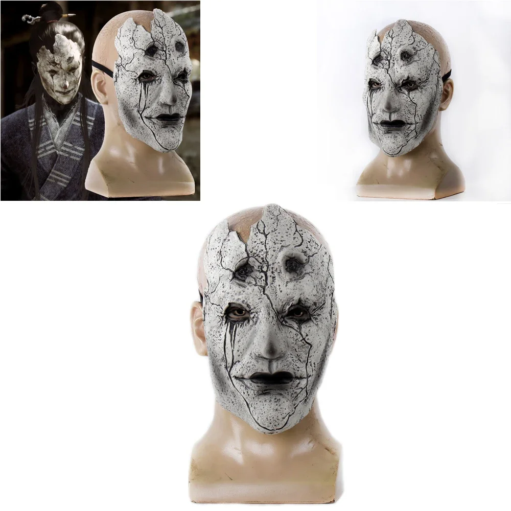 

Cosplay Game Lover Black Myth Wukong Gaming Scary Midao Man Halloween Mask Horror Ghost Devil Half Full Face Party Costume Props