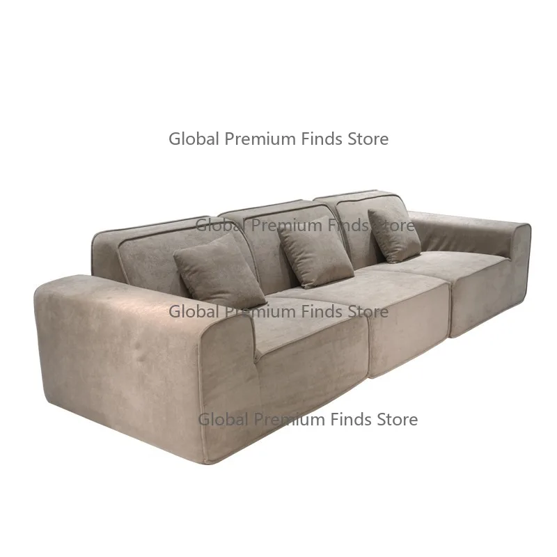 High Density Modular Sofa Set New Style Vacuum Compressed Furniture for Living Room for Apartment Mall Hotel Villa
