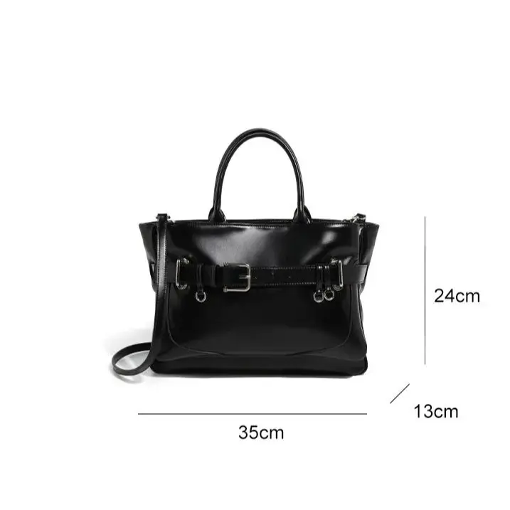Versatile Tote Bag Motorcycle Bag Women's Handbag Shoulder Crossbody Bag Large Capacity Soft Breathable