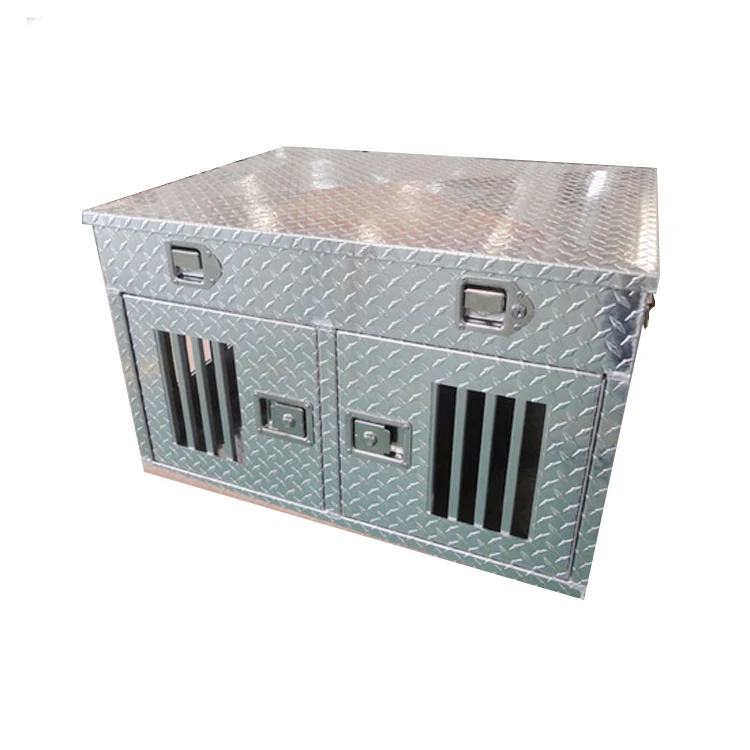 Top Storage Hunting Aluminum Dog Box