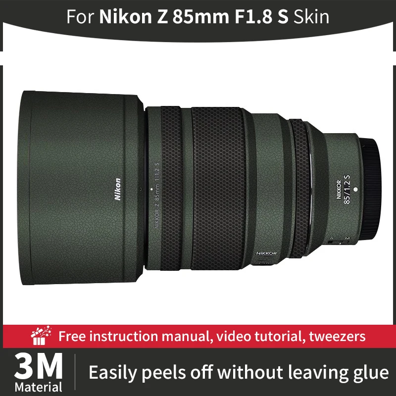 

Для Nikon 85 мм Обложка для объектива камеры Nikon Z 85 мм F1.2 Обложка для объектива фотоаппарата с защитой от царапин защитная пленка для фотоаппарата больше цветов