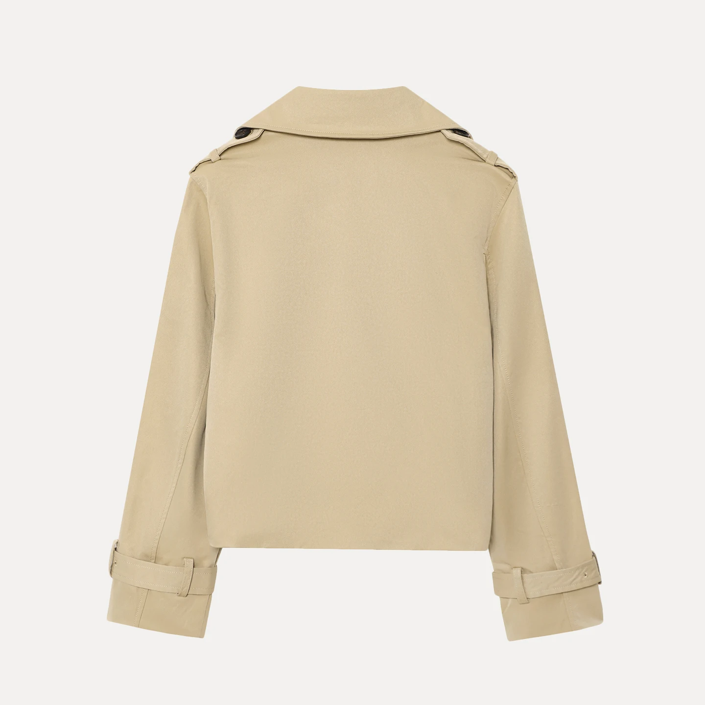 

Faionable ort Coat Jaet Women's Sle Autumn 2025 New Arrival Casual Fit Double Breasted Other Material Outerwear