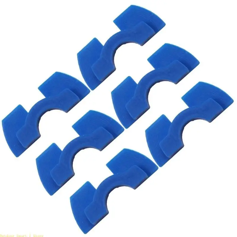 

A0KA 6Pcs Rubber Damping Cushions Vibration Damper Electric Scooter Shake Reducers