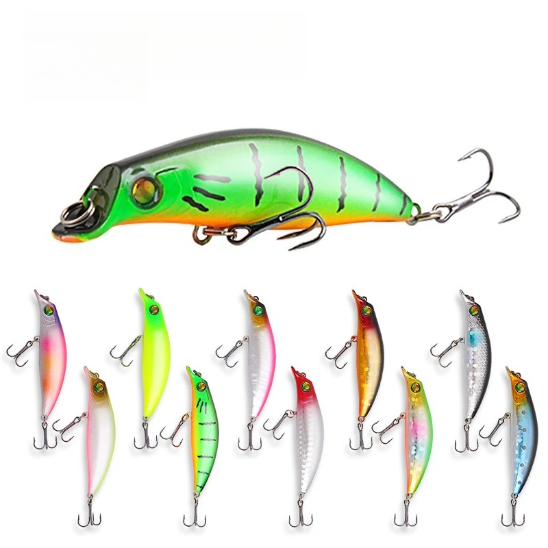 1 pcs Realistic Hard Lure 10-Color Shimmering Wave Lure Soft Spinning Tail 8.1cm 7g  Rattling Surface Lure Fishing Gear