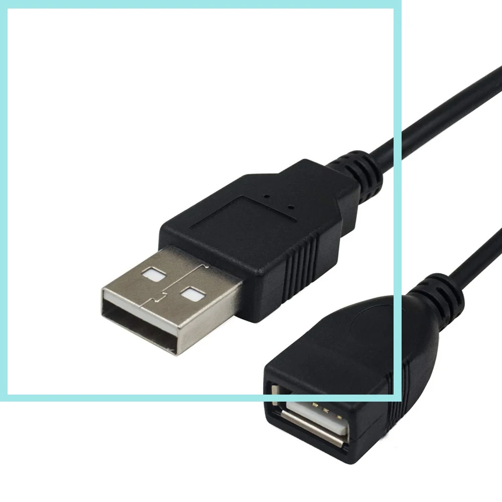 30cm USB Power Switch Power Interrupt Adapter Extender Led Light Fixture Can Be Connected In Black And White B2