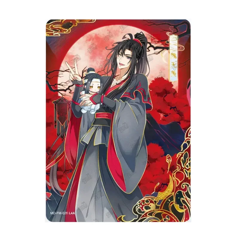 Kayou Mo Dao Zu Shi serie 3 Wei Wuxian Lan Wangji PT/FM/YX borracho sueño capítulo tarjeta de colección genuina Anime regalo de cumpleaños