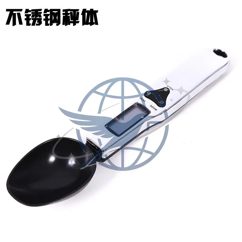 Electronic food scale 500g/0.1g weighing new spoon weighing ingredient scale dog food spoon gram scale 734 electronics
