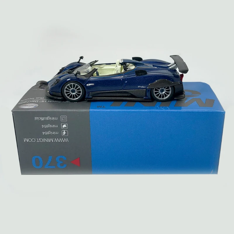 Diecast Model Car 1:64 Rozmiar Pagani Zonda HP Alloy Car Model Pagani Super Muscle Car Collection Zabawki dla chłopców Prezent Oryginalne pudełko