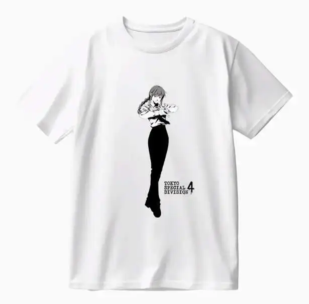 Аниме «Человек с бензопилой» Denji Pochita, футболка с короткими рукавами, летний карнавальный костюм, повседневные студенческие свободные топы в стиле аниме