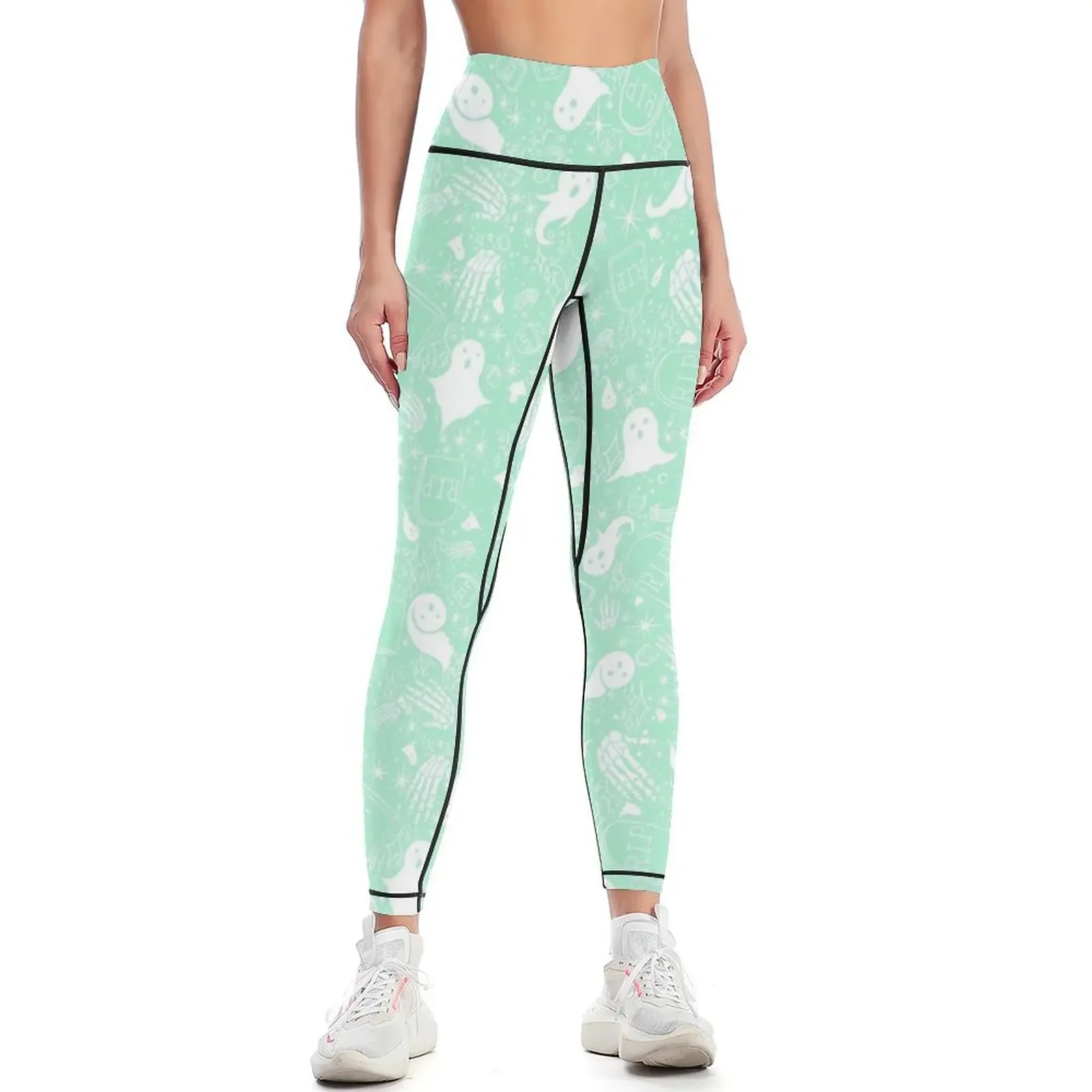 

Spooky pack II in Mint Leggings harem pants Clothing fitness Fitness clothing Womens Leggings