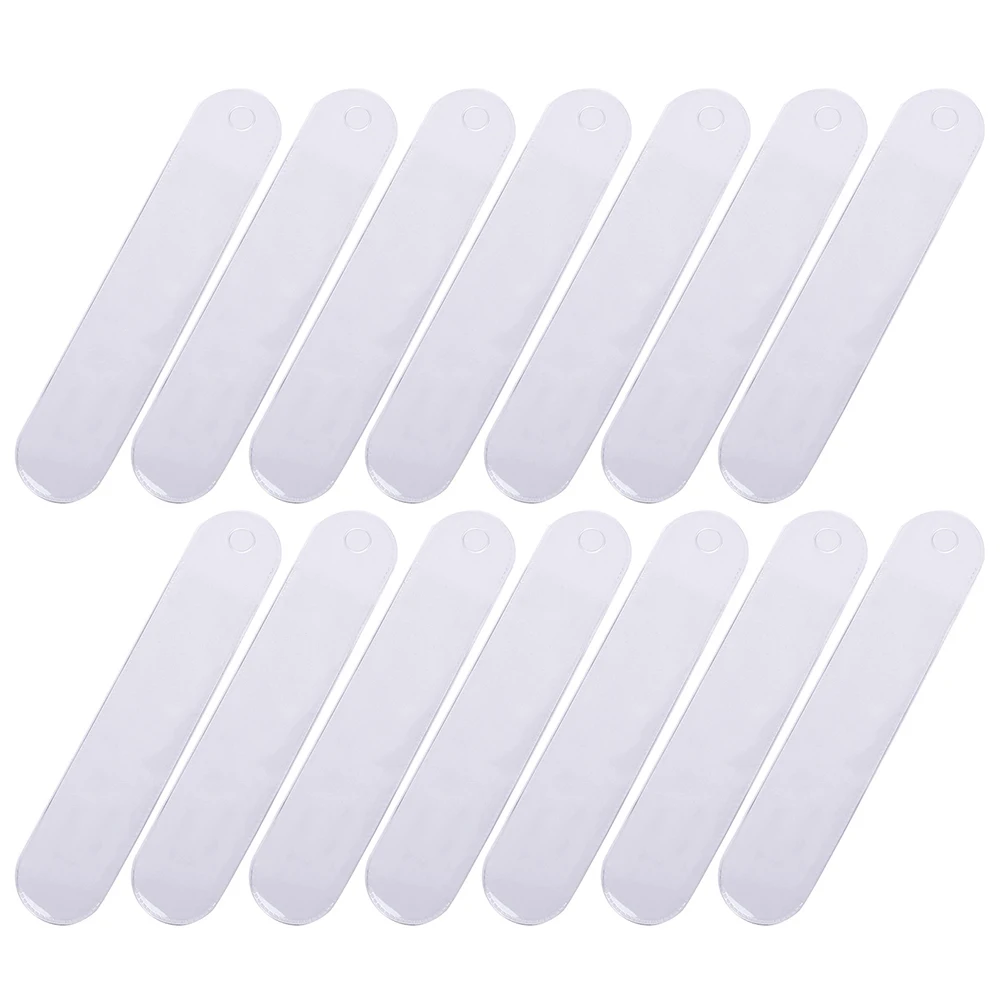 

25 Pcs Storage Bag Transparent Protective Case for Pens Bulk Packaging Small Pouch Desk Pen Protective Bag Organizer