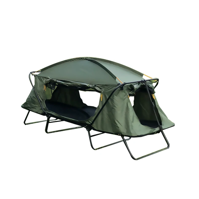 

Camping tent bed, outdoor tent, two person folding fishing tent, roof off the ground tent, no need to build a tent