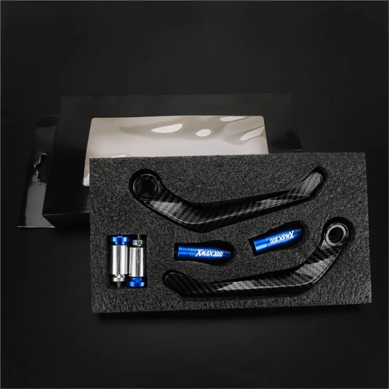 

Motorcycle 7/8" 22MM Handlebar Grips Guard Brake Clutch Levers Handle Bar Guard Protector For YAMAHA XMAX 300 XMAX300 2023-2025